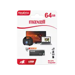 Maxell Memoria Usb Metal de 64 Gb