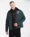 Chaqueta Aviator Graphic Verde Nafta Ultraoscuro L Chevignon