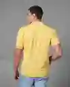 Camisa Tipo Polo Hombre Amarillo Talla L 190G001 Rifle