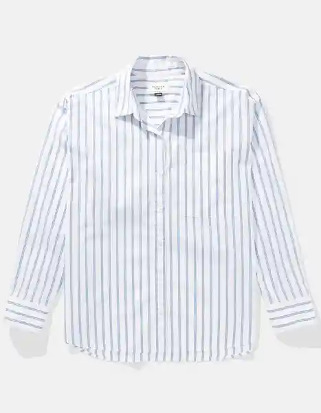 Camisa Mujer Azul Talla MEDIUM 5732400 American Eagle