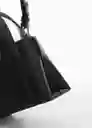 Bolso P Kim Negro Talla 99 Mujer Mango