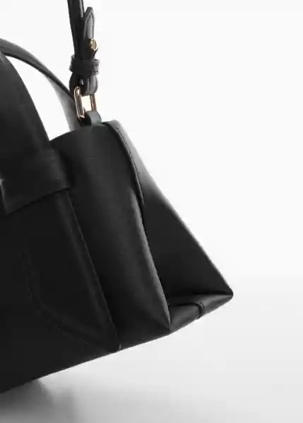 Bolso P Kim Negro Talla 99 Mujer Mango