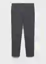 Pantalón Brest Gris Claro Vigore Talla 38 Hombre Mango