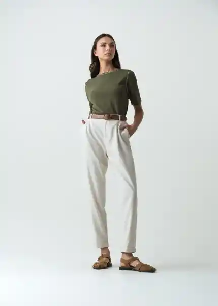 Saco Tejido Mujer Verde Galeras Ultraoscuro M 582G085 Naf Naf