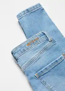 Jean Skinny5 Tejano Medio Talla 12 Niña Mango