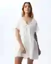 Vestido Mujer Crudo Talla M 671G000_CRU110605 Americanino