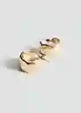 Pendientes Ava Oro Talla 99 Mujer Mango