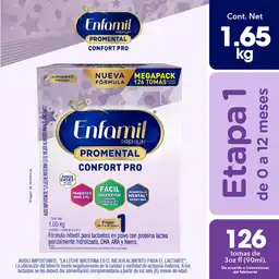 Formula Infantil Enfamil Premium Promental Confort Pro 1650 g