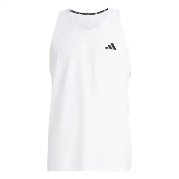 Adidas Camiseta Otr B Tank Para Hombre Blanco Talla M