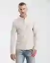 Camiseta Long Sleeve Masculino Beige Pomez Claro T L Chevignon