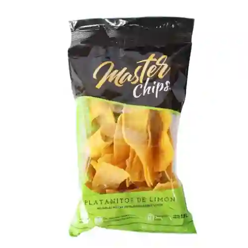 Plátanos master chips limón 60 gr