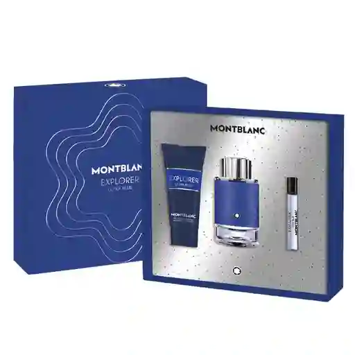 Montblanc Estuche Perfume Explorer Ultra Blue For Men