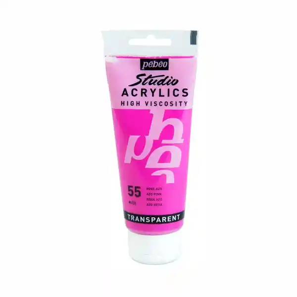 Pébéo Pintura Acrylic Studio Rosado Azo 100 mL