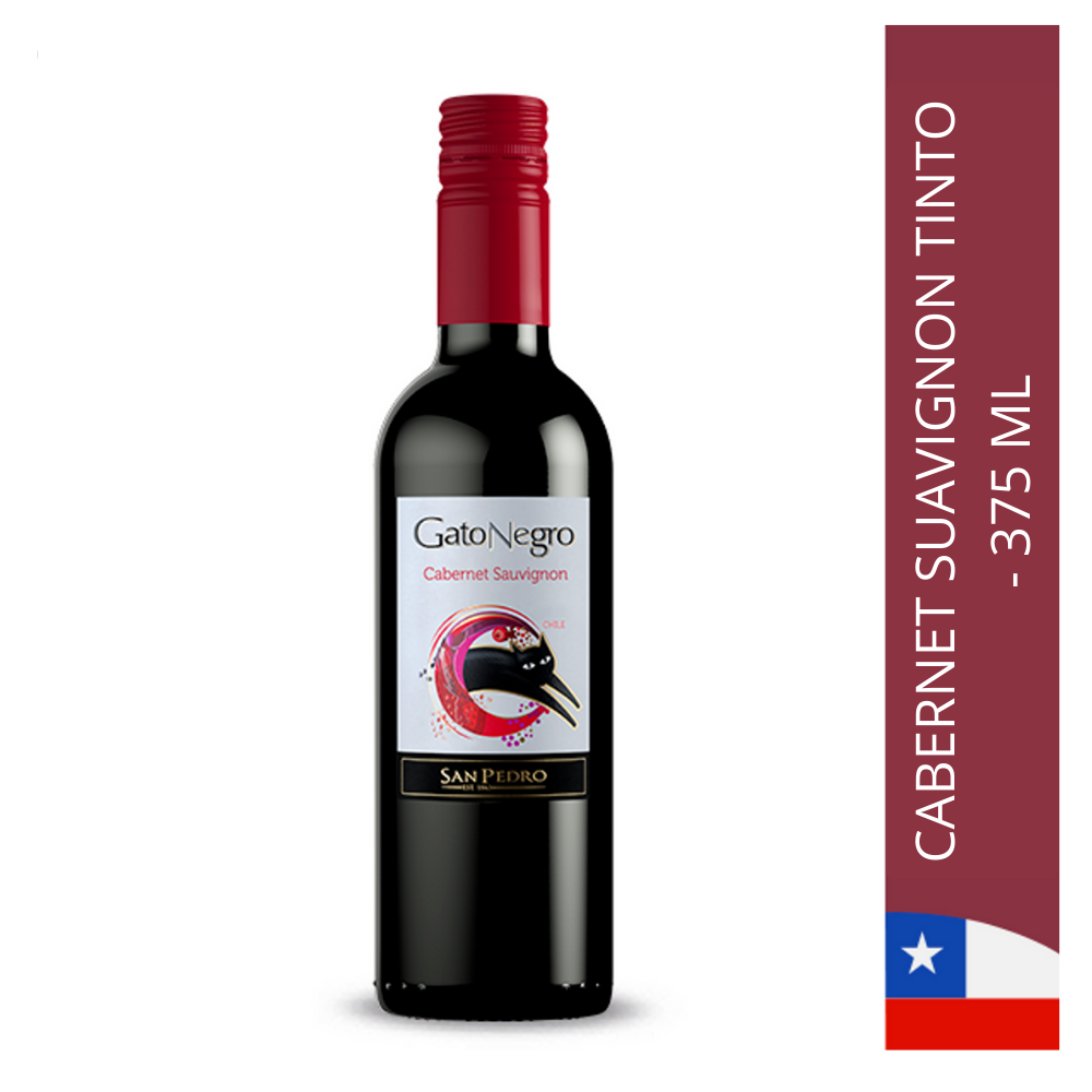 Gato Negro Vino Tinto Cabernet Sauvignon 375 ml