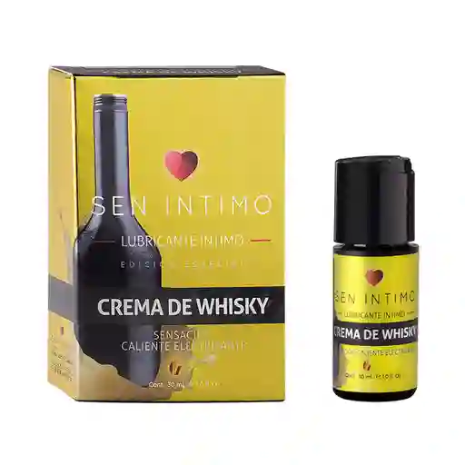 Sen Íntimo Lubricante Íntimo Crema de Whisky Electrizante