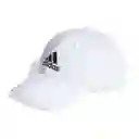 Adidas Gorra Bball Cot Para Hombre Blanco Talla OSFW