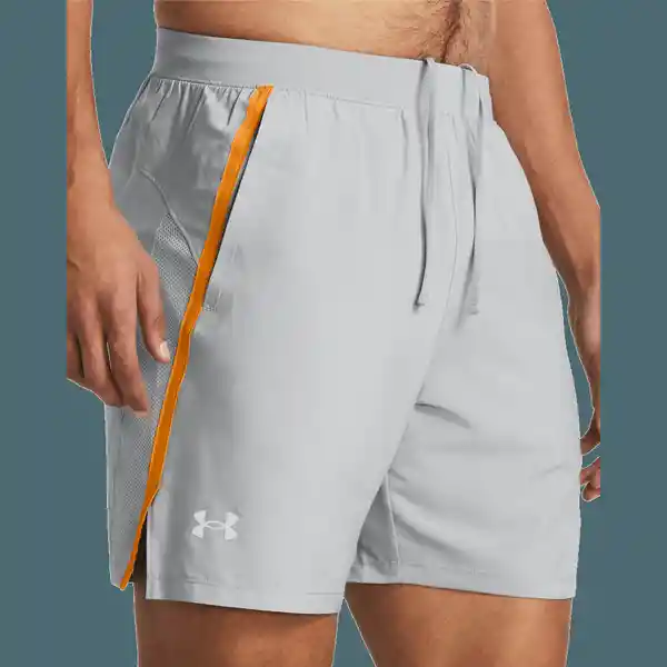 Under Armour Short Launch 7 Para Hombre Gris Talla LG