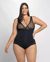 Body Estilo Clasico Control Fuerte Xl - Negro