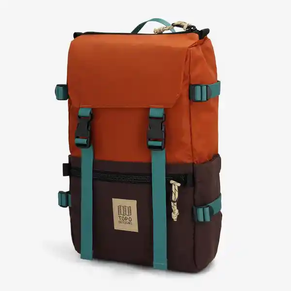 Topo Designs Maleta de Aventura Rover Clay Chocolate