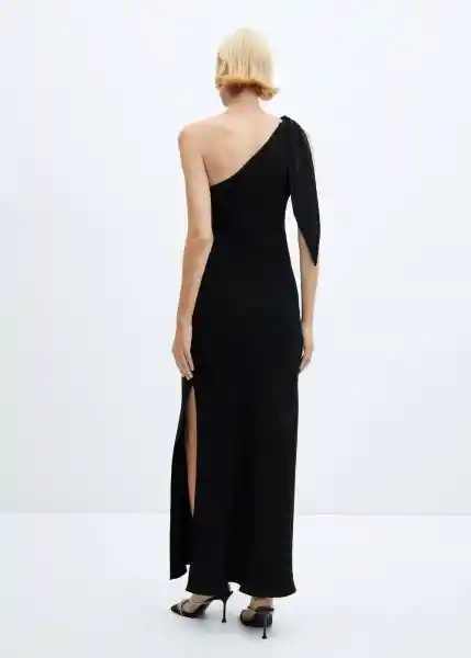 Vestido Lazaro Negro Talla S Mujer Mango