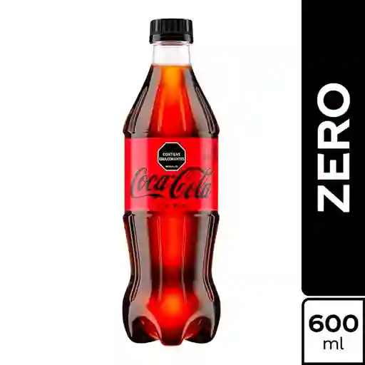 Coca cola sin azucar 600 ml