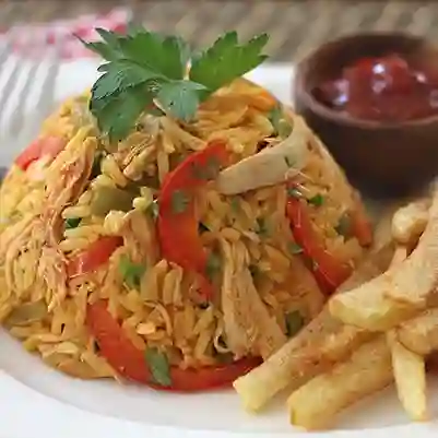 Arroz con Pollo