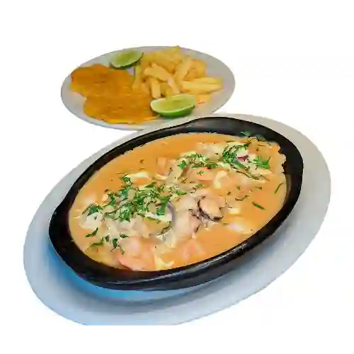 Robalo en Salsa Marinera