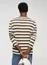 Camiseta Marinier Khaki Talla XL Hombre Mango