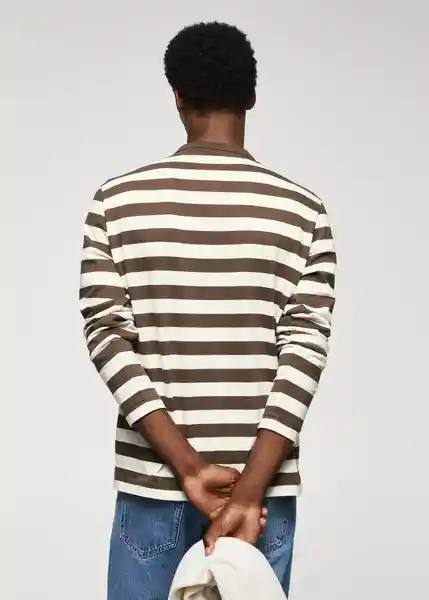 Camiseta Marinier Khaki Talla XL Hombre Mango
