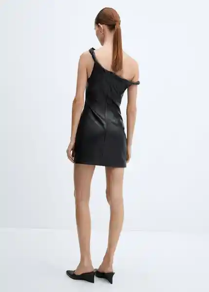 Vestido Milly Negro Talla XS Mujer Mango