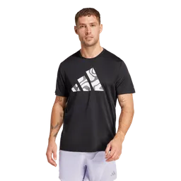 Adidas Camiseta Run It Bl Tee M Correr Hombre Negro Talla L