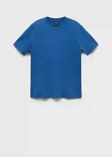 Camiseta Kimi Azul Talla L Hombre Mango