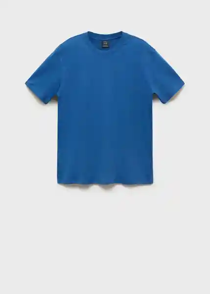 Camiseta Kimi Azul Talla L Hombre Mango