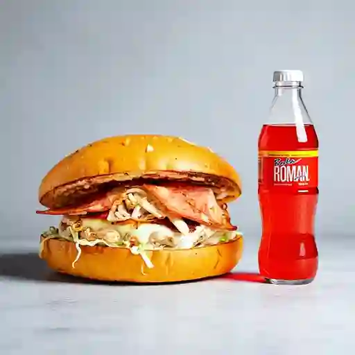 Combo Hamburguesa Fiona + Kola Román 400 ml