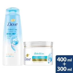 Dove Kit Shampoo + Tratamiento Hidratación