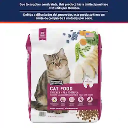 Member's Selection Alimento Para Gato Guisantes Toda Edad 7 Kg