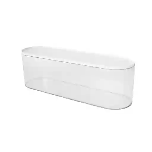 Organizador Plástico Transparente Sin Tapa Serie Miniso