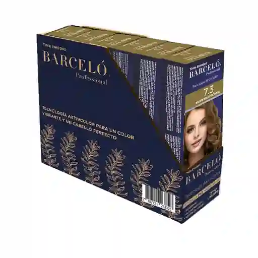 Barceló Kit Tinte Rubio Medio Dorado 7.3