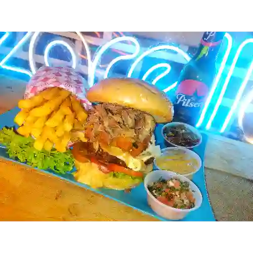 Premium Beef Ribs Burger