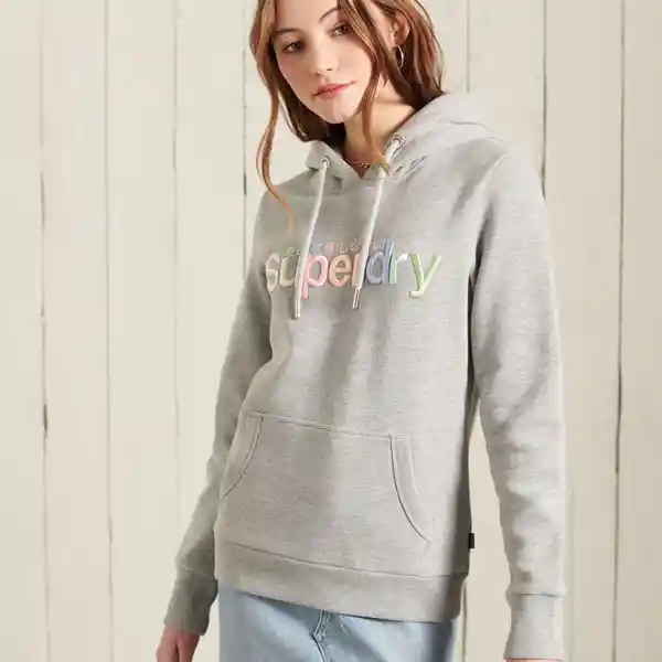 Superdry Buzo Classic Rainbow Emb Entry Hood Talla XS