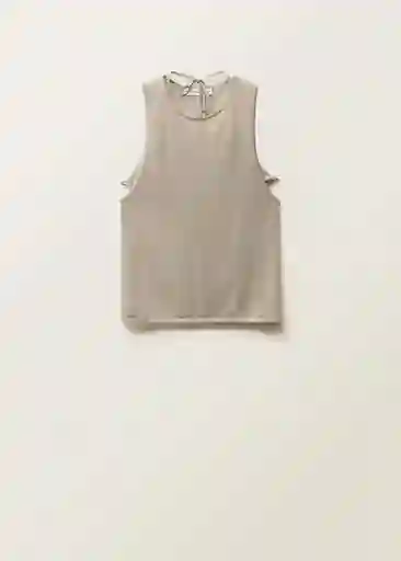 Top Bohemia Arena Talla M Mujer Mango