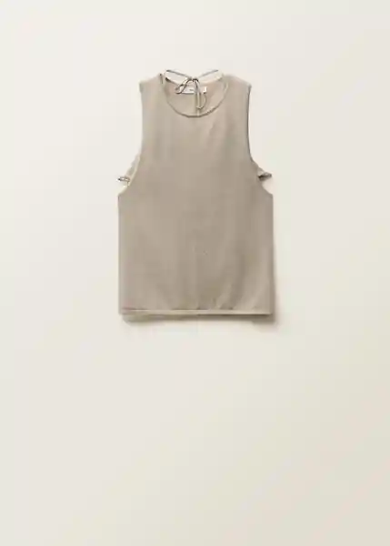 Top Bohemia Arena Talla M Mujer Mango