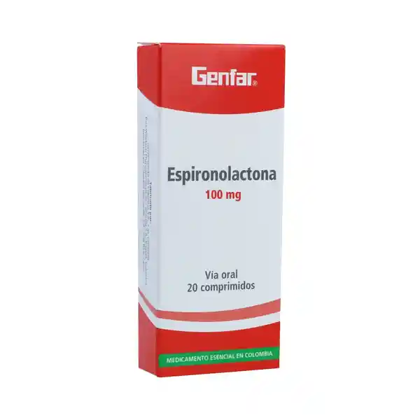 Genfar Espironolactona (100 mg)