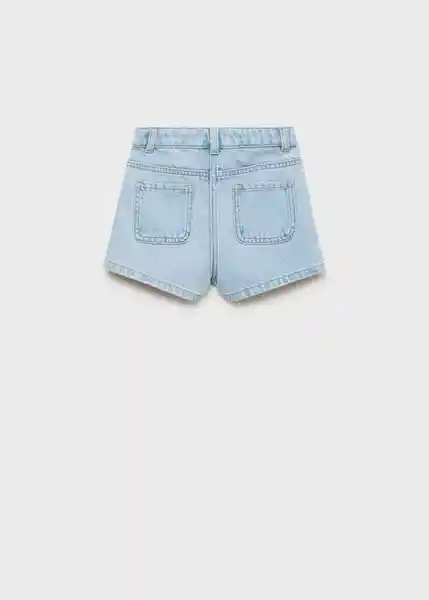 Short Skort Tejano Claro Talla 72 Niñas Mango