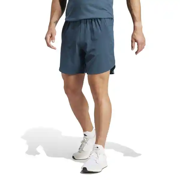 Adidas Short D4T Hr Hiit Para Hombre Azul Talla L5 Ref Im1117