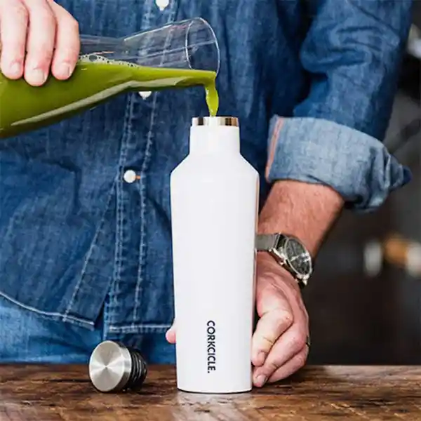 Corkcicle Botella Canteen Blanco