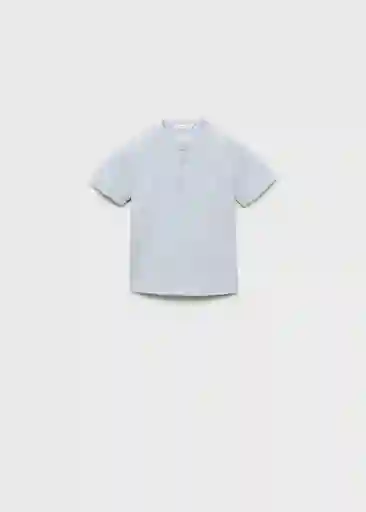 Polo Hanoib8 Celeste Talla 71 Niños Mango