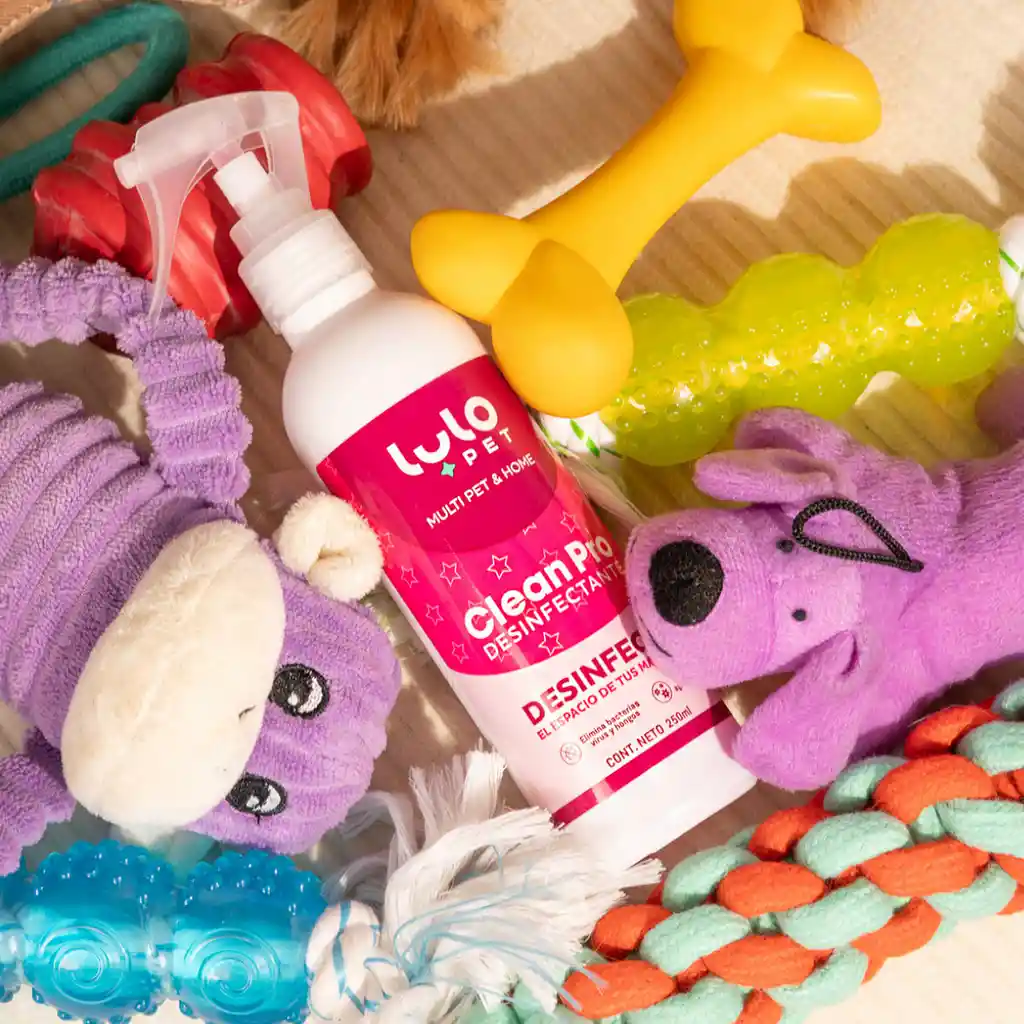 LuloPet Clean Pro Desinfectante Espacios con Mascotas - 250 ml