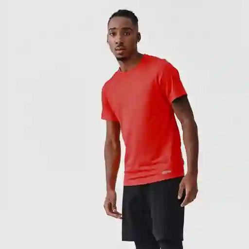 Kalenji Camiseta de Running Hombre Transpirable Rojo Talla S