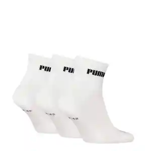 Puma Medias Lifestyle Cushioned Qua Unisex Blanco Talla 7-9